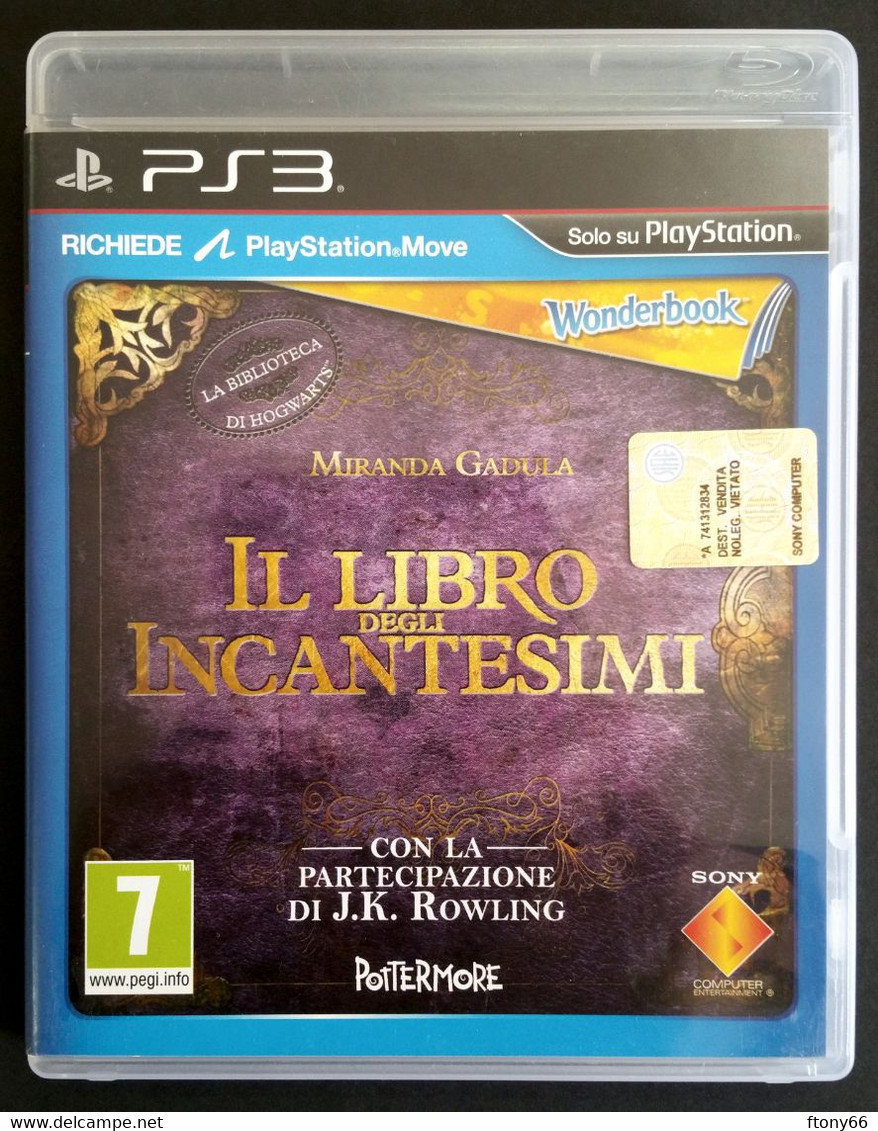 MA21 Gioco PlayStation PS3 "Il Libro Degli Incantesimi" - Usato Con Manuale ITA [LEGGI] - PS3