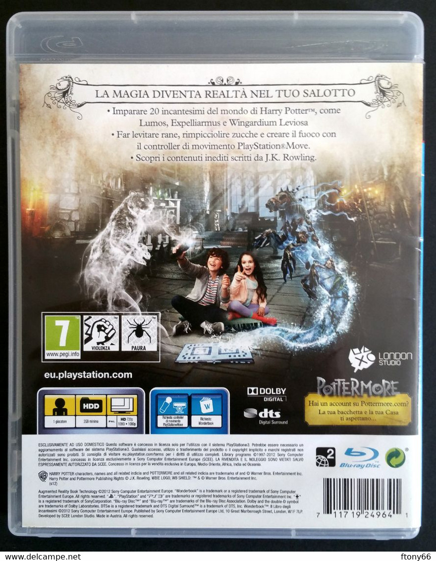 MA21 Gioco PlayStation PS3 "Il Libro Degli Incantesimi" - Usato Con Manuale ITA [LEGGI] - PS3