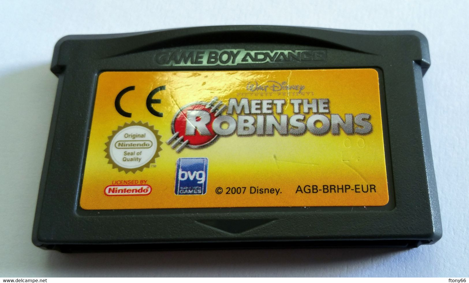 MA21 Gioco Nintendo Game Boy Advance "Walt Disney - Meet The Robinsons - 2007 Usato Senza Custodia - Game Boy Advance