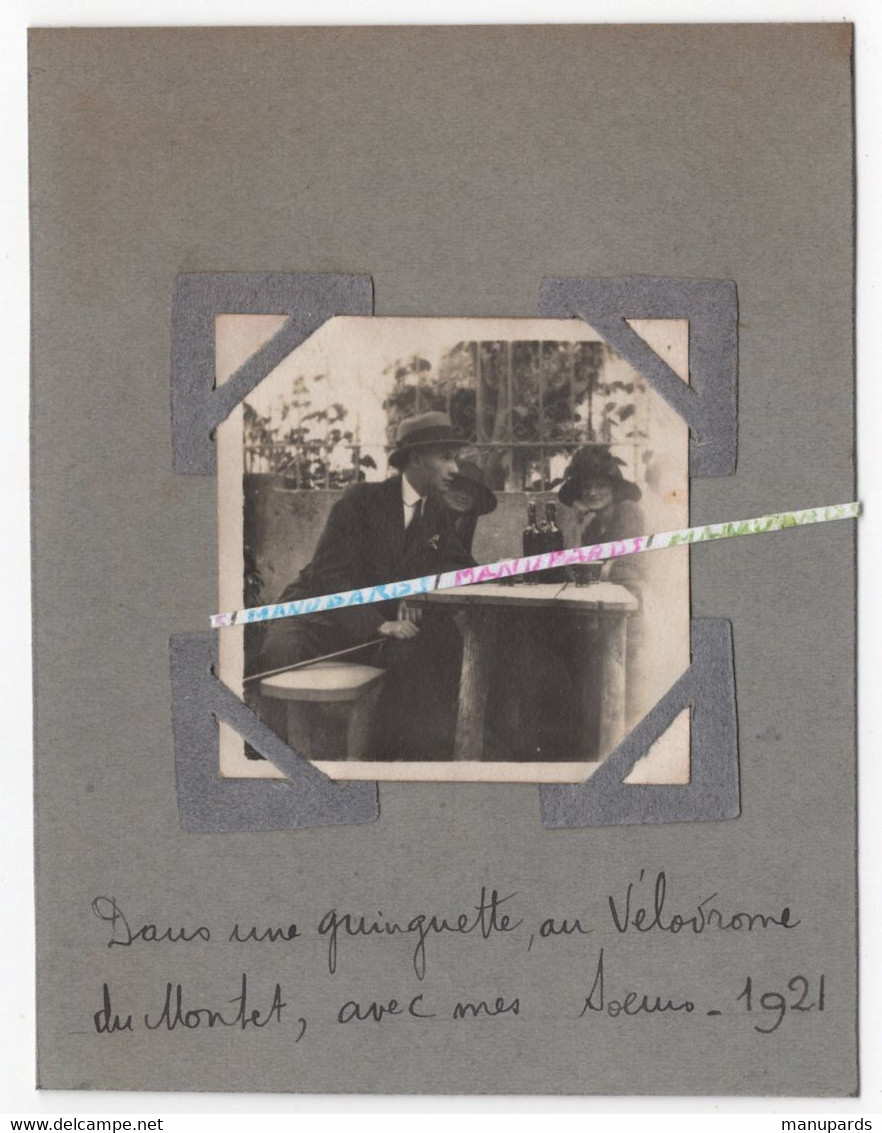 54 VANDOEUVRE LES NANCY / PHOTO / 1921 / VELODROME DU MONTET / GUINGUETTE - Vandoeuvre Les Nancy