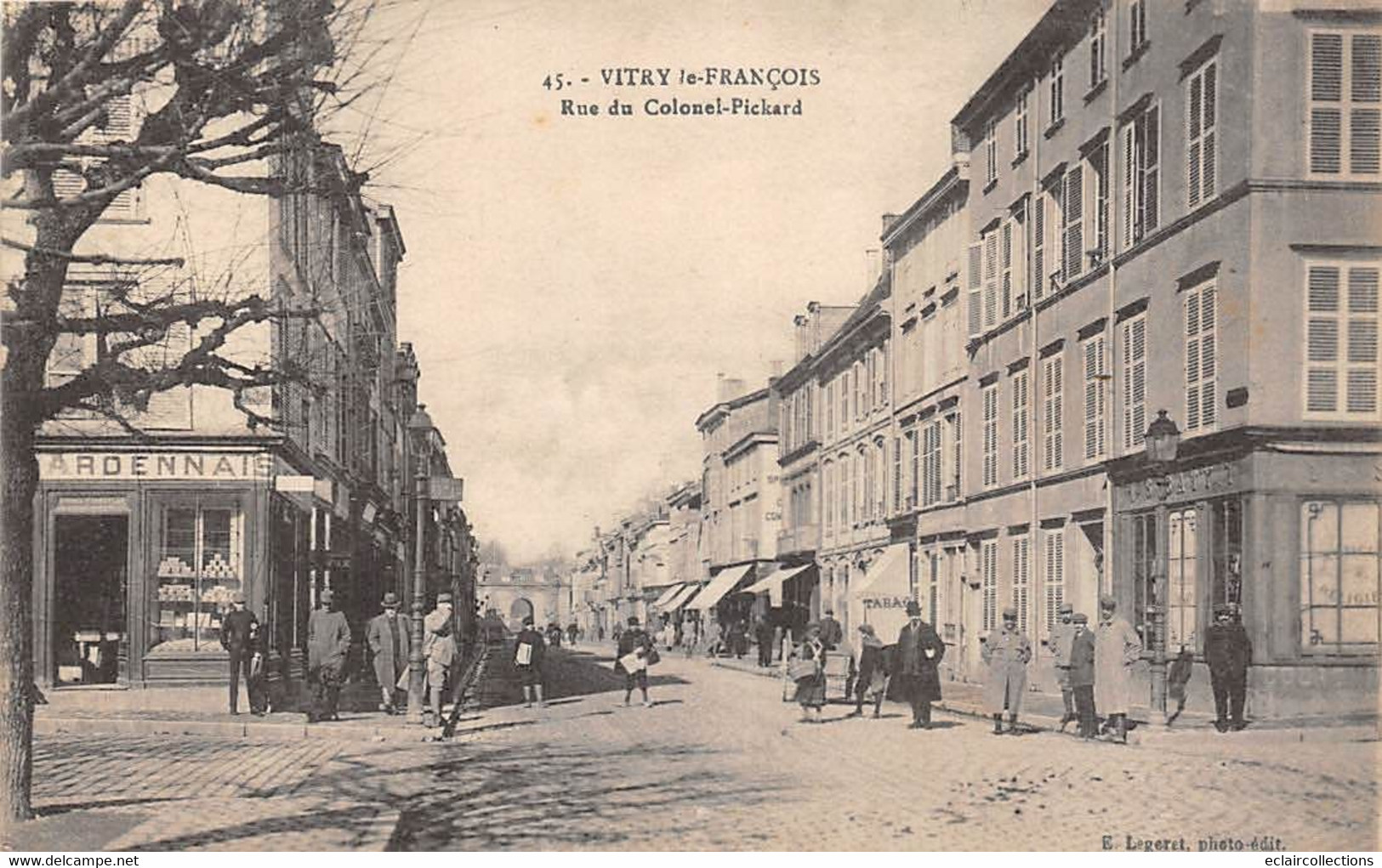 Vitry Le François           51           Rue Du Colonel Pickard       N° 45    (voir Scan) - Vitry-le-François