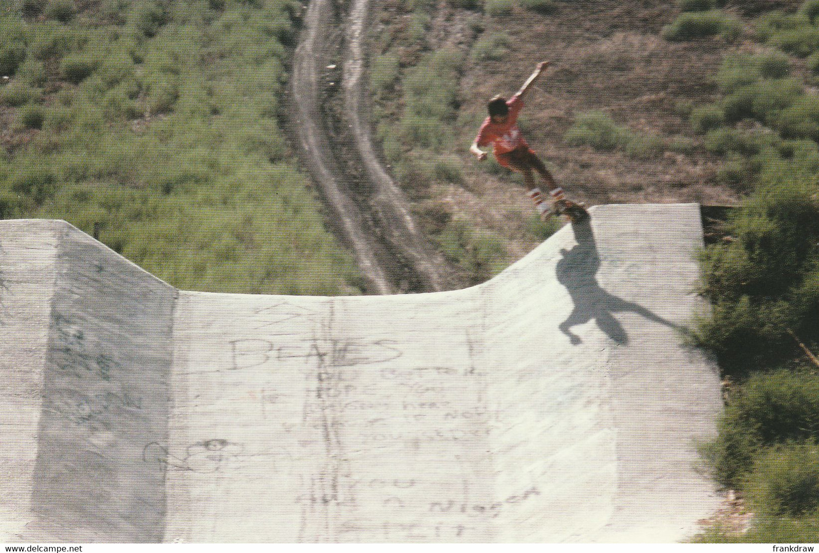 Postcard - Skate Boarding In The Seventies By H. Holland - On The Edge  - New - Skateboard