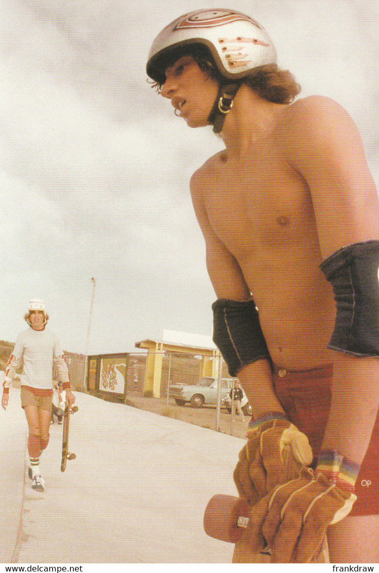 Postcard - Skate Boarding In The Seventies By H. Holland - Contenplation - New - Skateboard