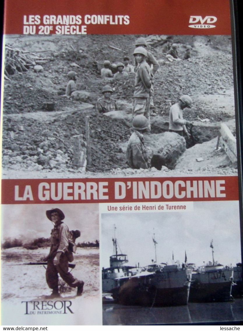 DVD Les Grands Conflits Du XXè Siècle  La Guerre D'Indochine En 4 Volumes - Documentary