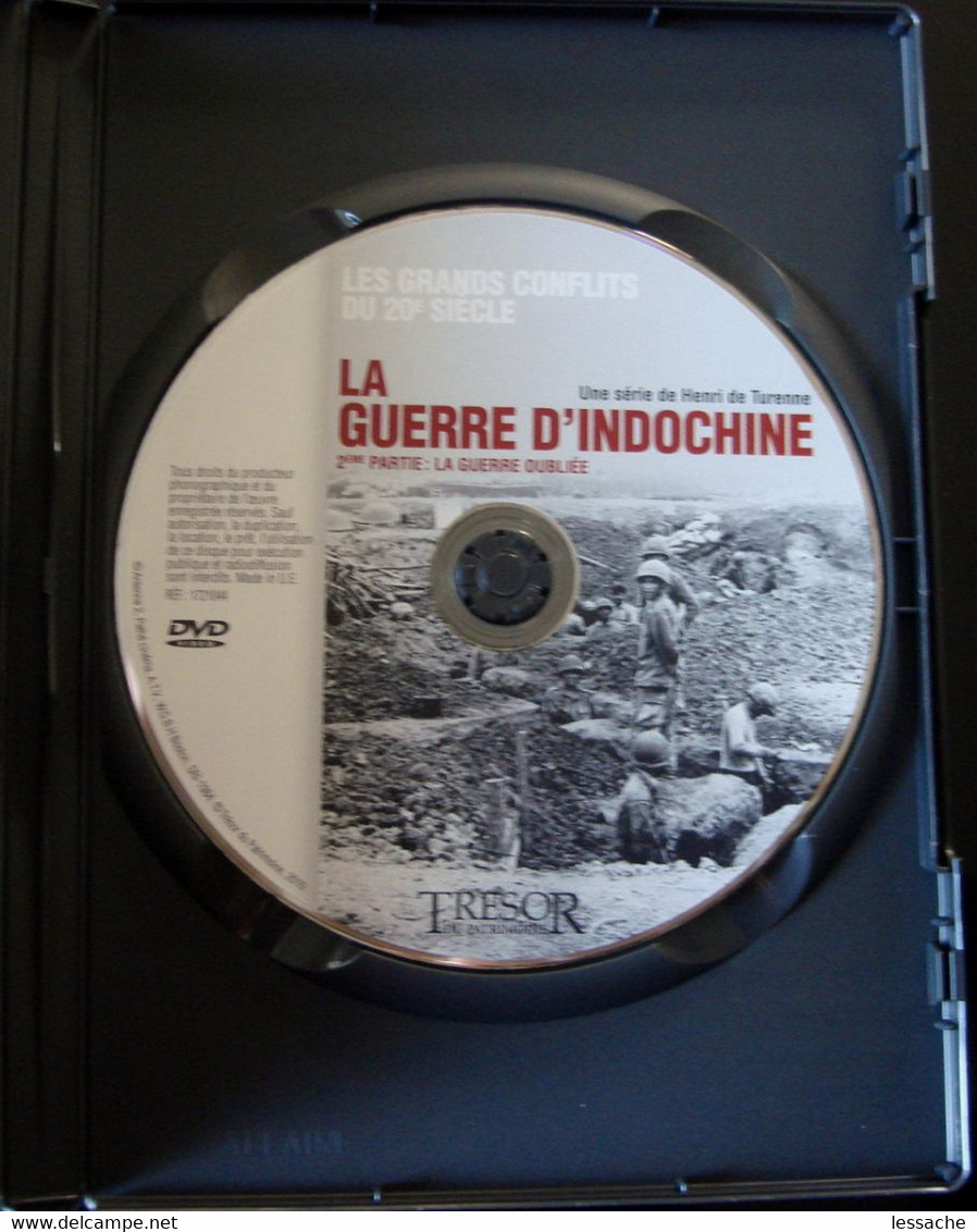 DVD les grands conflits du XXè siècle  la guerre d'Indochine en 4 volumes