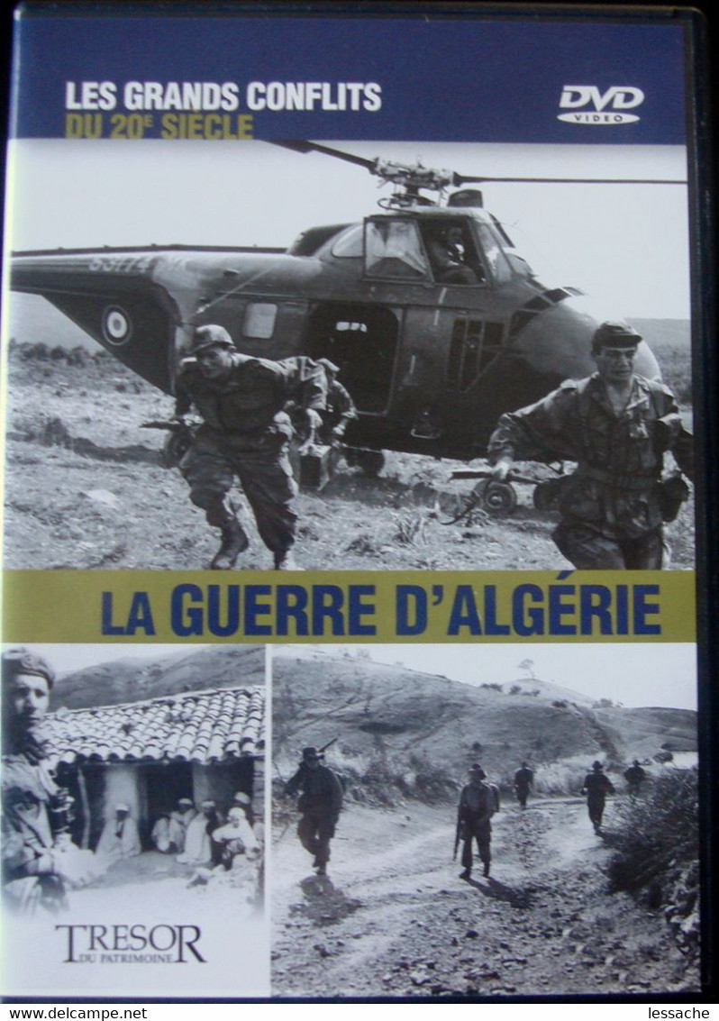 DVD Les Grands Conflits Du XXè Siècle  La Guerre D'Algérie 4 Volumes - Dokumentarfilme