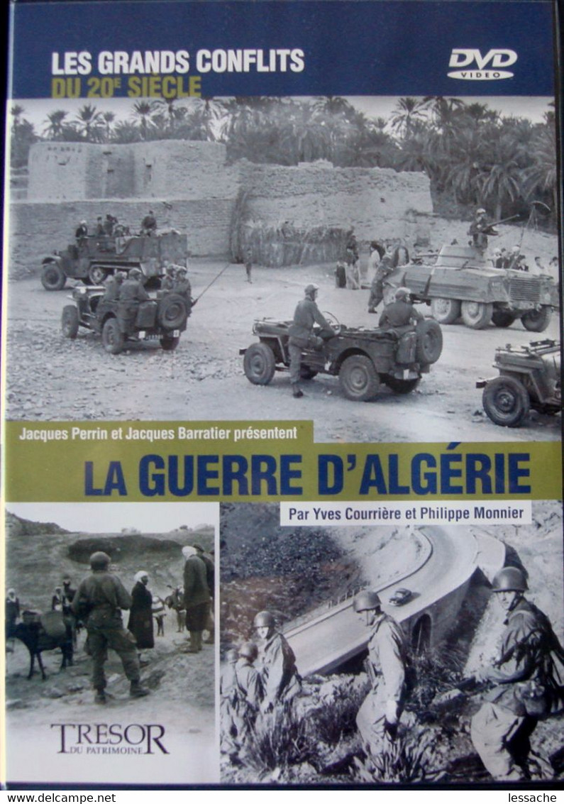 DVD Les Grands Conflits Du XXè Siècle  La Guerre D'Algérie 4 Volumes - Dokumentarfilme