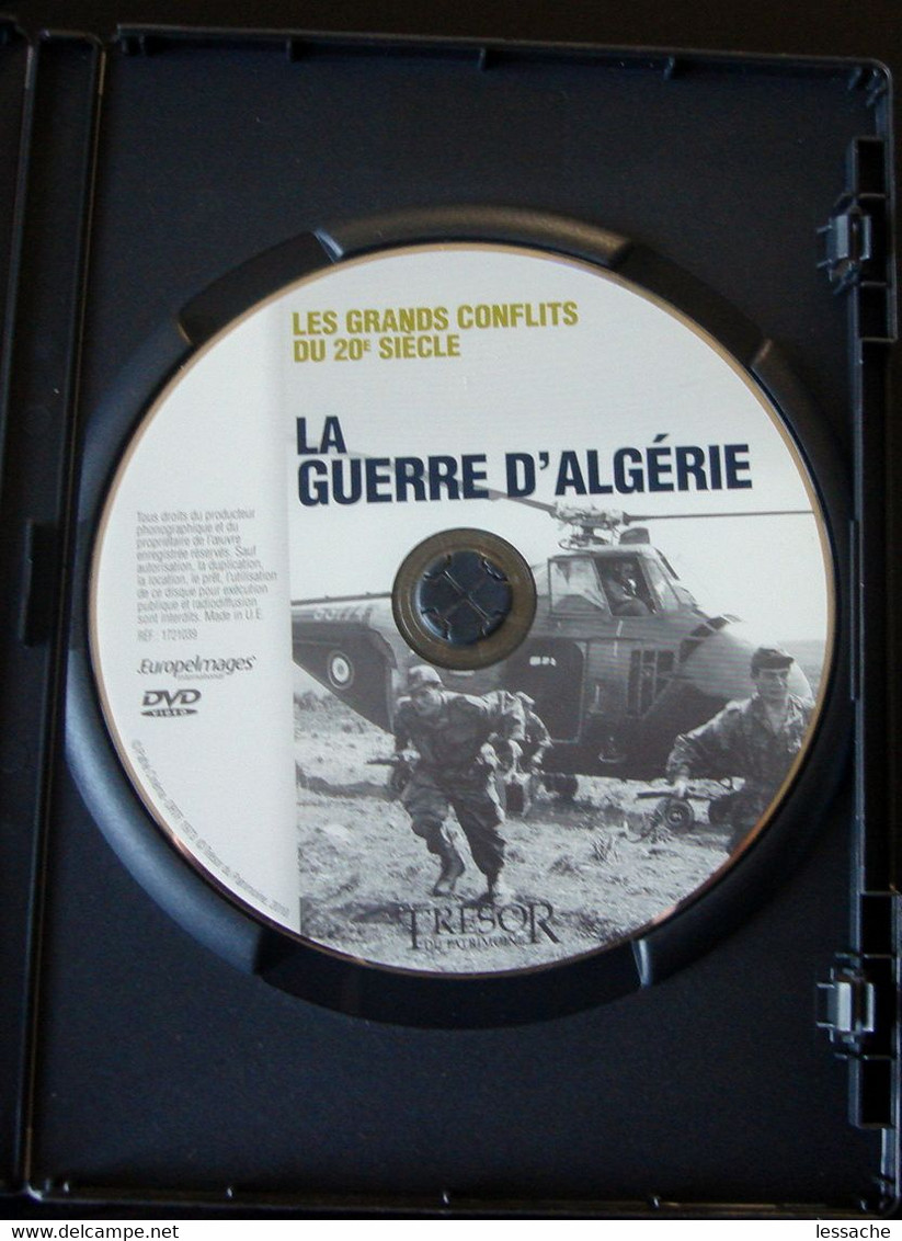 DVD les grands conflits du XXè siècle  la guerre d'Algérie 4 volumes