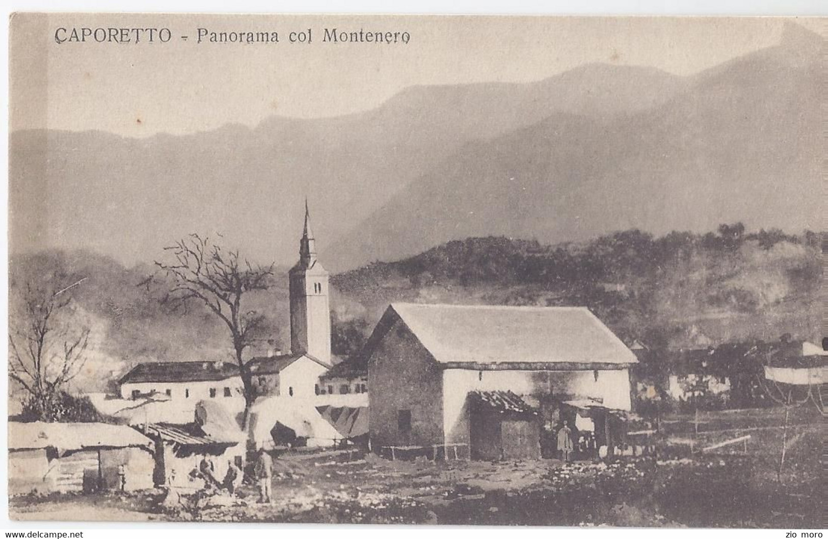 Caporetto - Ora Slovenia - Panorama Col. Montenero 1915 Ca - Slovenië