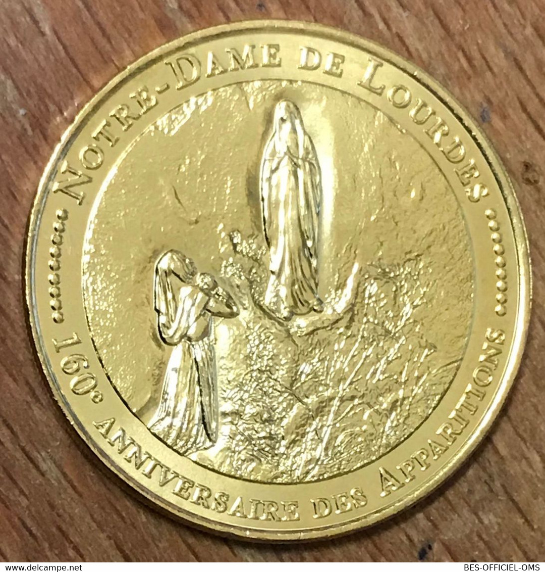 65 NOTRE-DAME DE LOURDES ANNIVERSAIRE ... 2018 MÉDAILLE SOUVENIR MONNAIE DE PARIS JETON TOURISTIQUE MEDALS COINS TOKENS - 2018