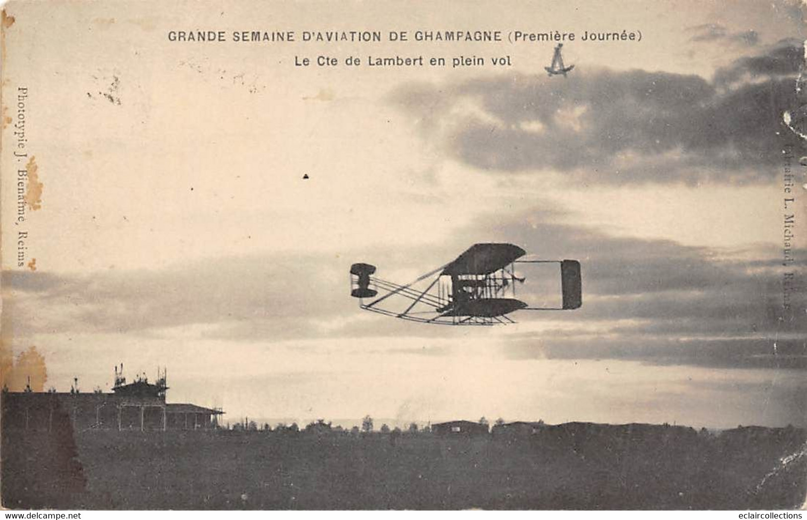 Thème : Aviation Champagne            51        Lot de  12 cartes sujets divers      (voir scan)