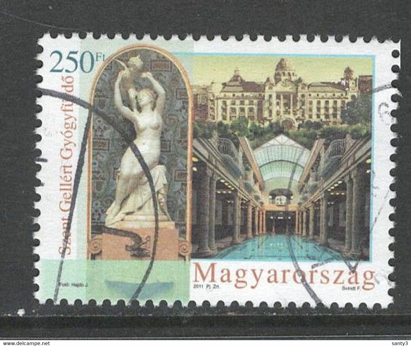 Hongarije 2011, Yv 4459 Gestempeld - Used Stamps