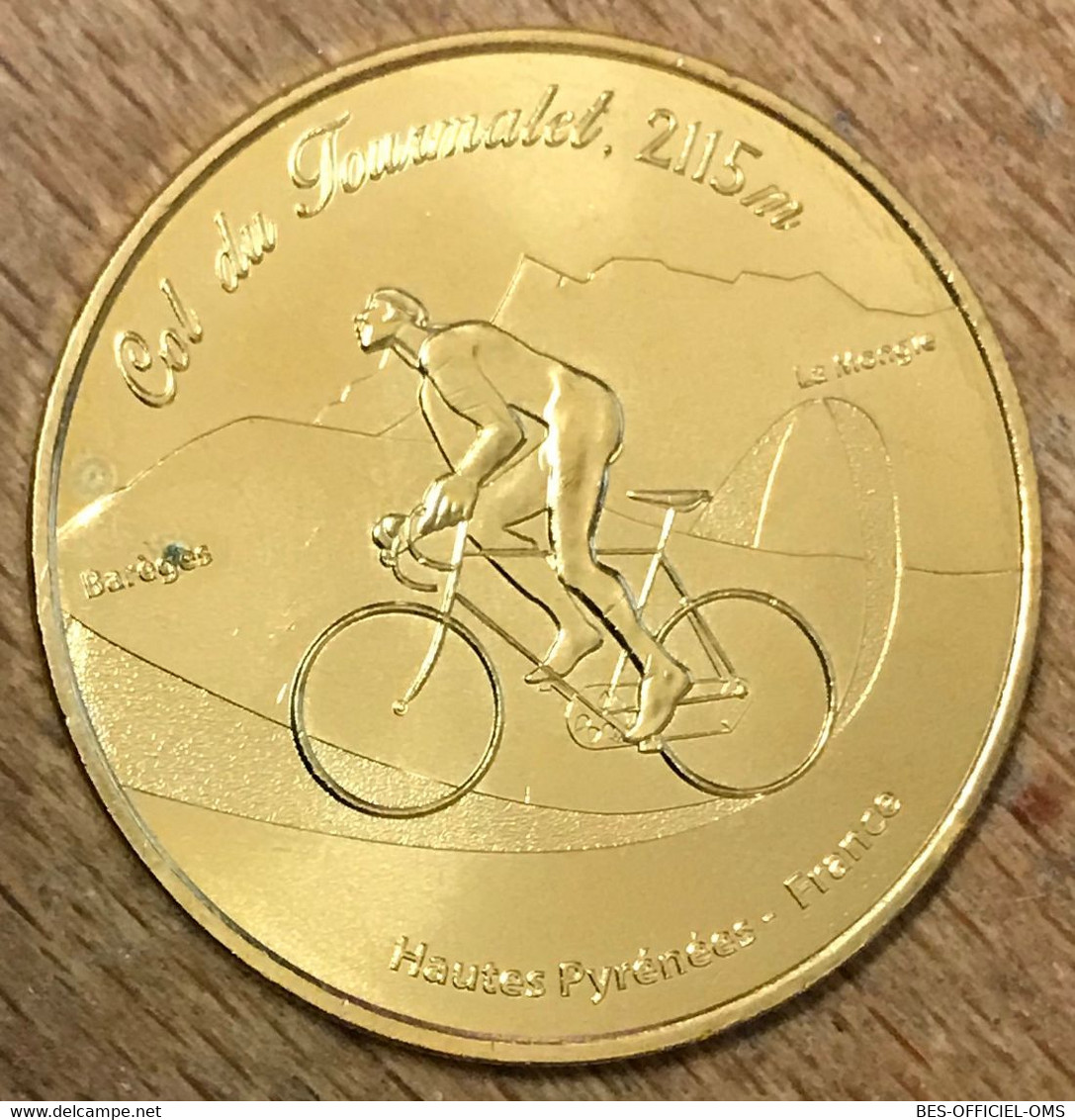 65 BAGNÈRES DE BIGORRE TOURMALET MDP 2014 MÉDAILLE SOUVENIR MONNAIE DE PARIS JETON TOURISTIQUE MEDALS COINS TOKENS - 2014