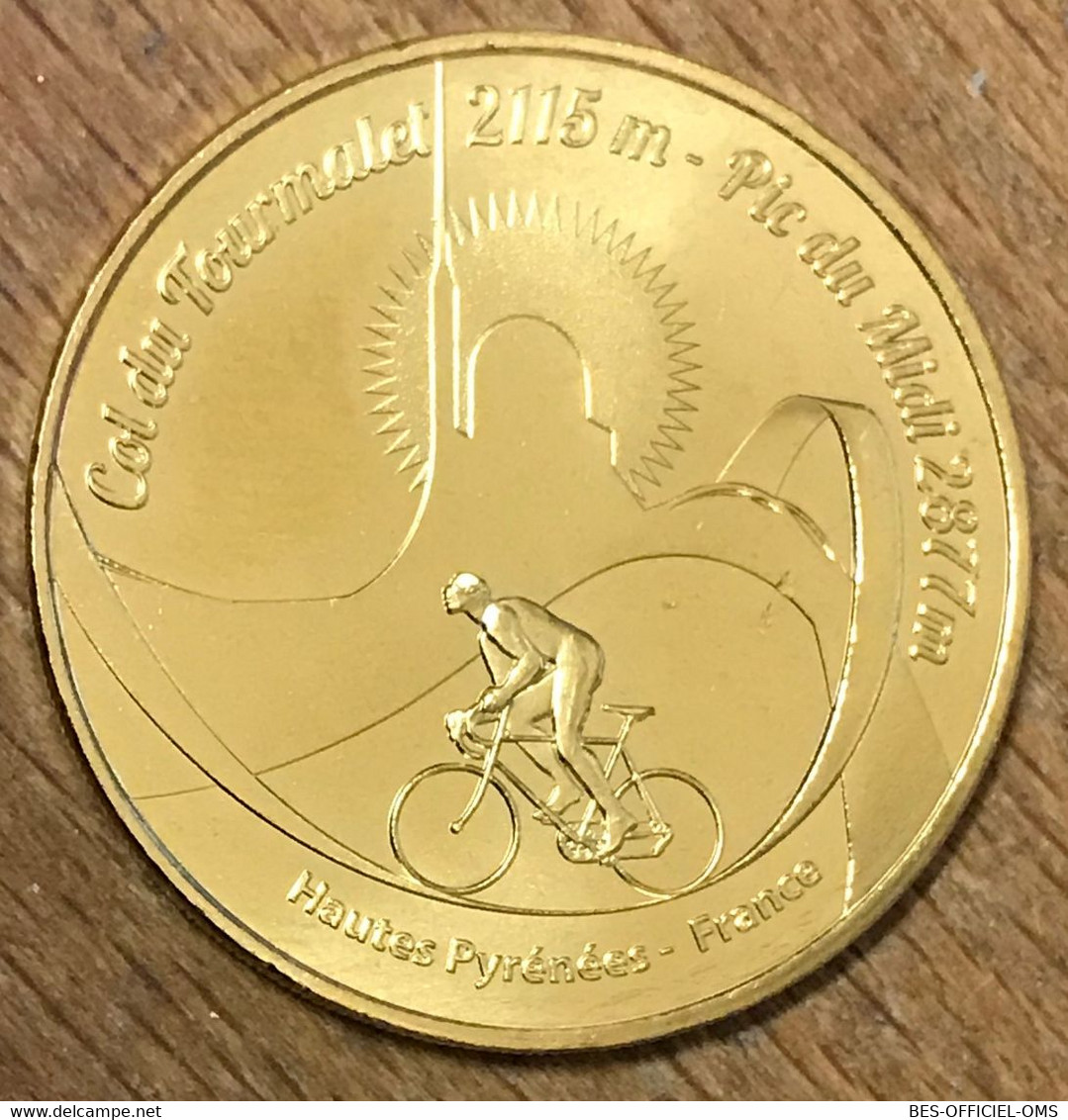 65 BAGNÈRES DE BIGORRE TOURMALET MDP 2018 MÉDAILLE SOUVENIR MONNAIE DE PARIS JETON TOURISTIQUE MEDALS COINS TOKENS - 2018