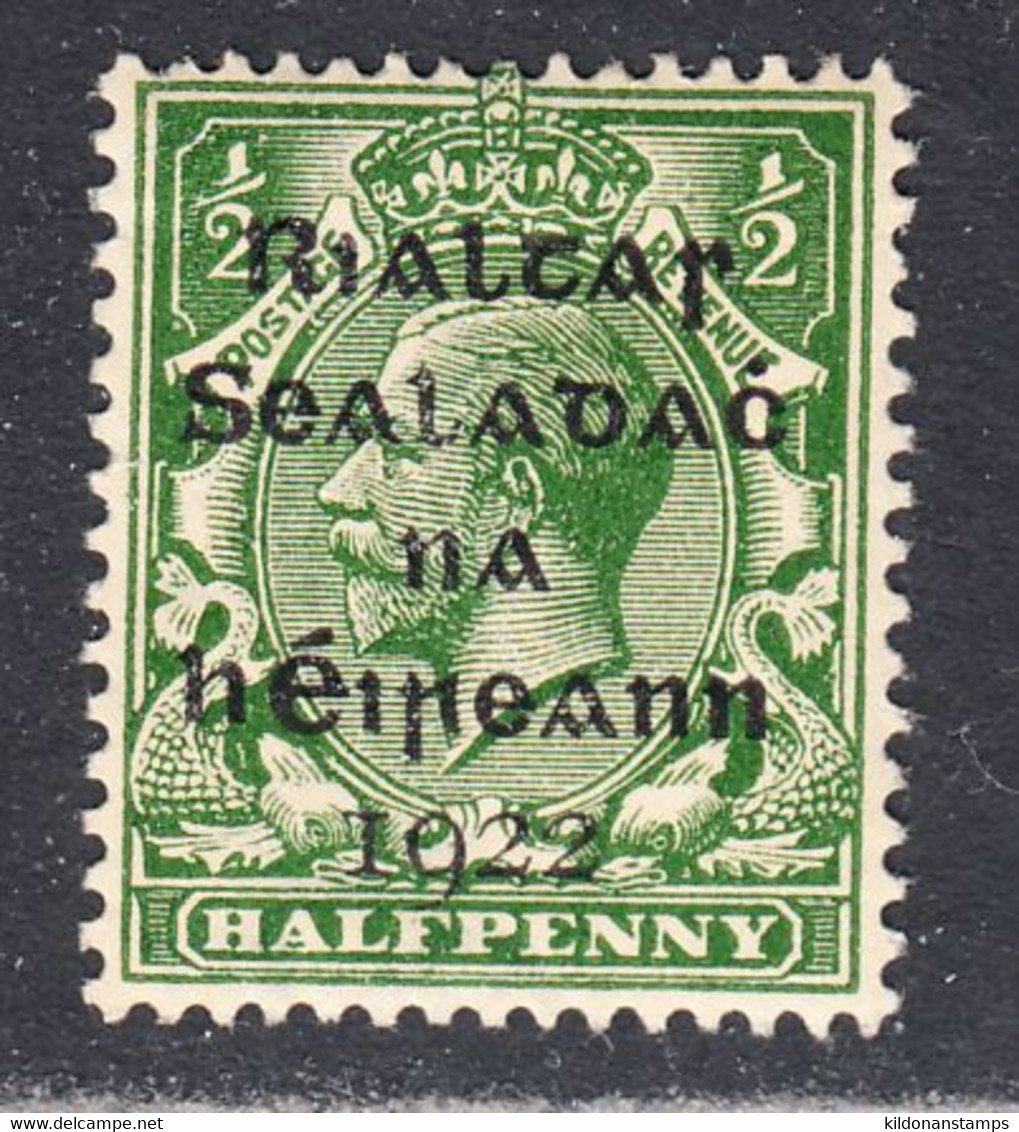 Ireland 1922 Mint Mounted, Sc# ,SG 1 - Nuovi