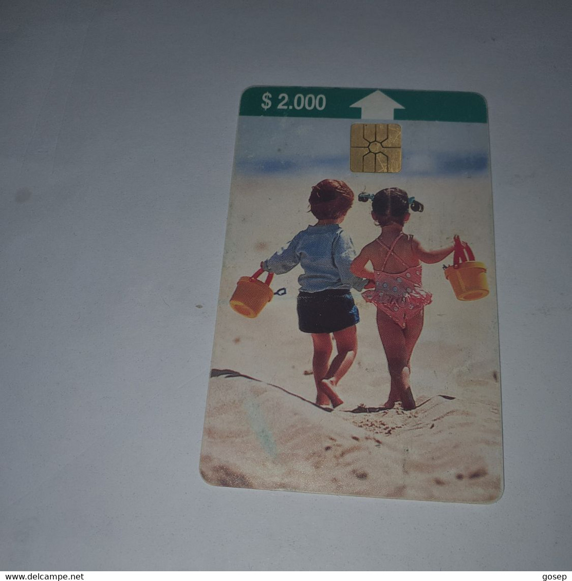 Chile-(cl-ctc-030)-children-(102)-($2.000)-(?)-(6/1997)-(80.000)-used Card+1card Prepiad Free - Chili