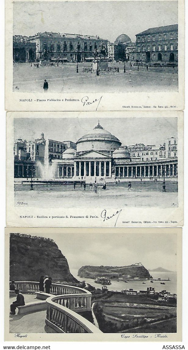 ITALIE - NAPOLI - 6 Cartes - 1903 - Napoli (Naples)