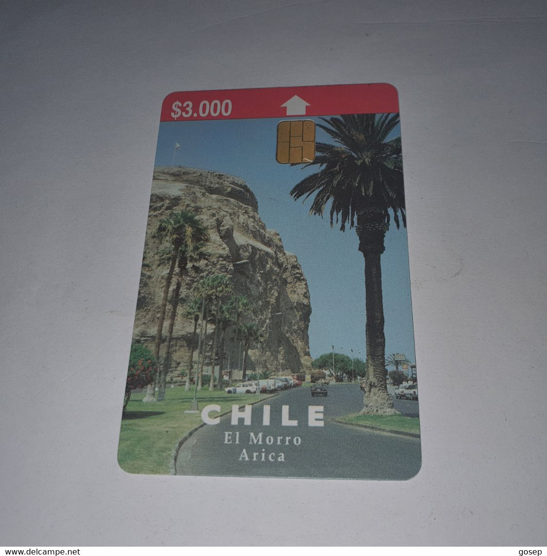 Chile-(cl-ctc-0047)-el Morro Arica2-(112)-($3.000)-(3CTCA00444292)-(7/1998)-(50.000)-used Card+1card Prepiad Free - Chili