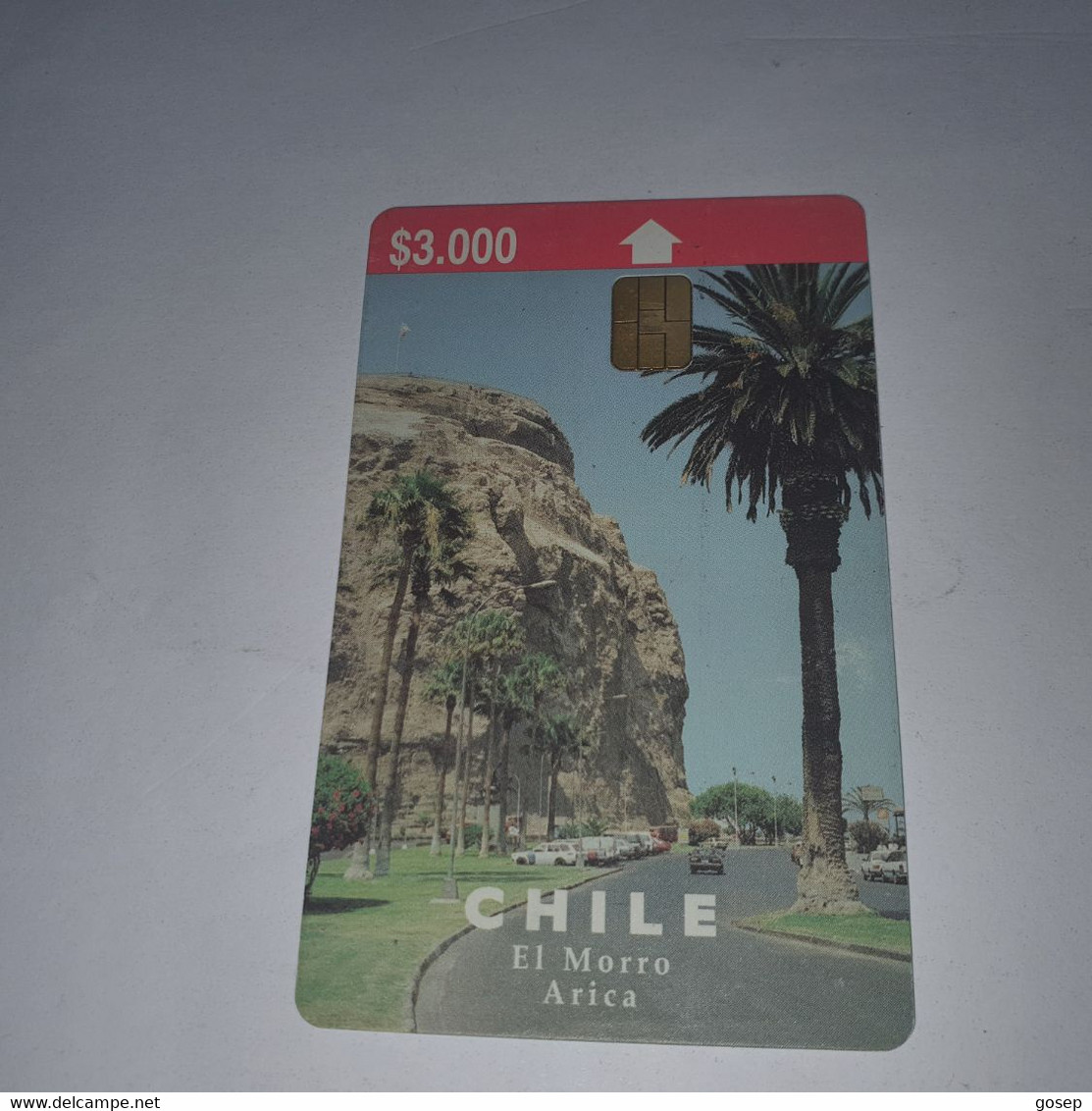 Chile-(cl-ctc-0047)-el Morro Arica2-(115)-($3.000)-(3CTCA00109662)-(7/1998)-(50.000)-used Card+1card Prepiad Free - Chili