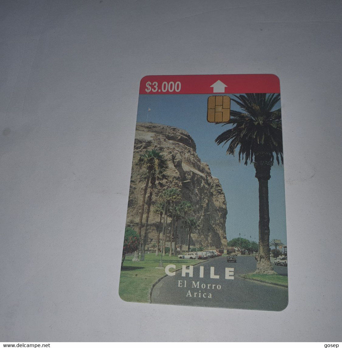 Chile-(cl-ctc-0047)-el Morro Arica2-(116)-($3.000)-(3CTCA00446334)-(7/1998)-(50.000)-used Card+1card Prepiad Free - Chili