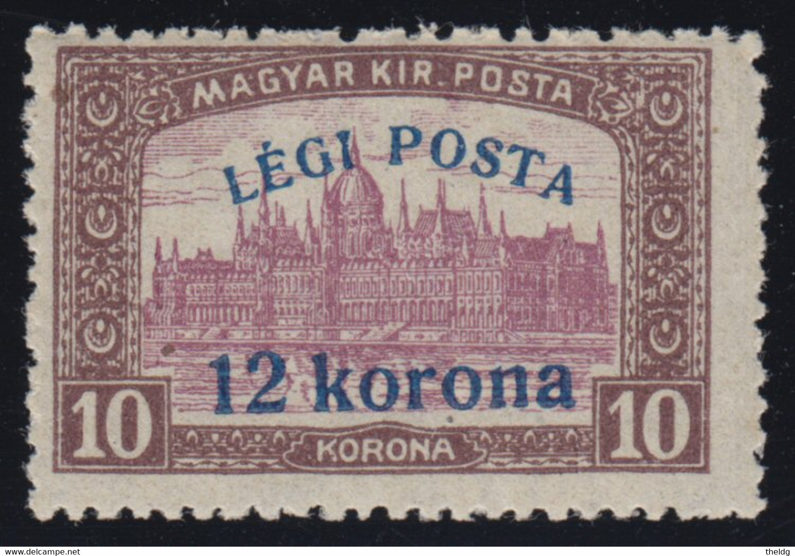 1920-HUNGARY-LEGI POSTA-12 KORONA-MINT** - Ungebraucht