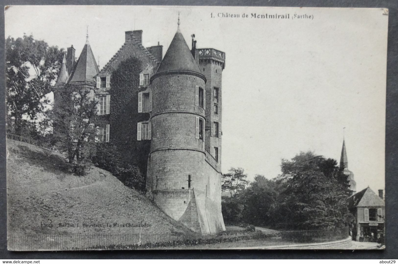 CPA 72 MONTMIRAIL - Le Château -  Réf I 161 - Montmirail