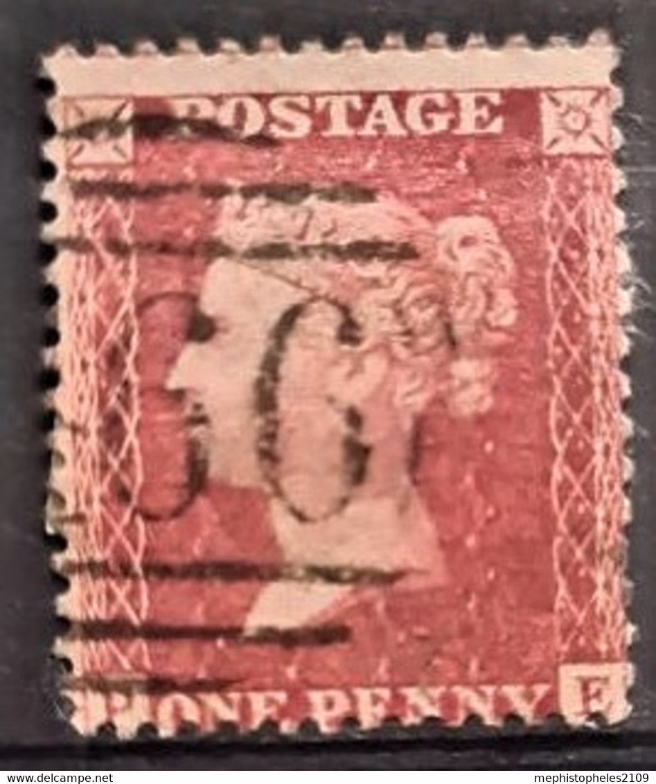 GREAT BRITAIN 1856 - Canceled - Sc# 14 - 1d - Used Stamps