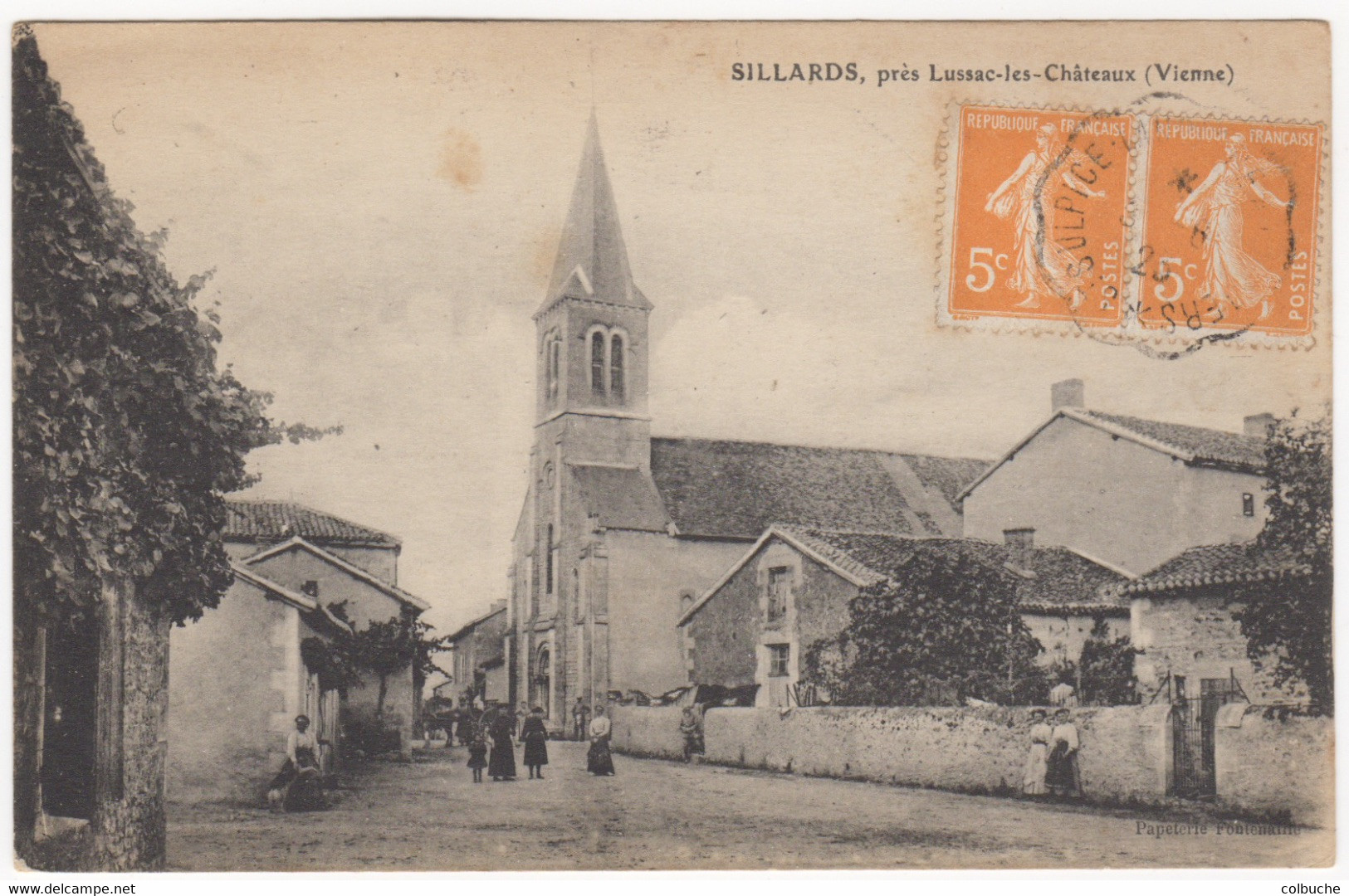 37 - SILLARDS +++ Près Lussac-les-Château  +++ - Cléré-les-Pins