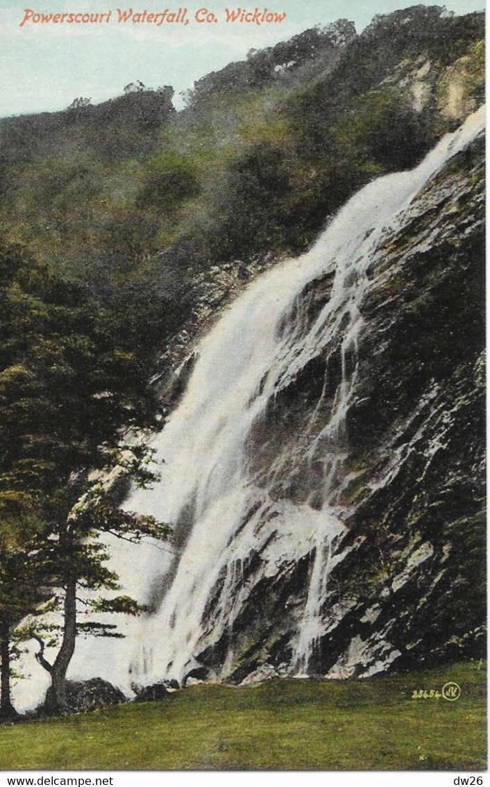 Irlande - Powerscourt Waterfall, Co. Wicklow - Valentine's Series - Unused Post Card N° 25454 - Wicklow