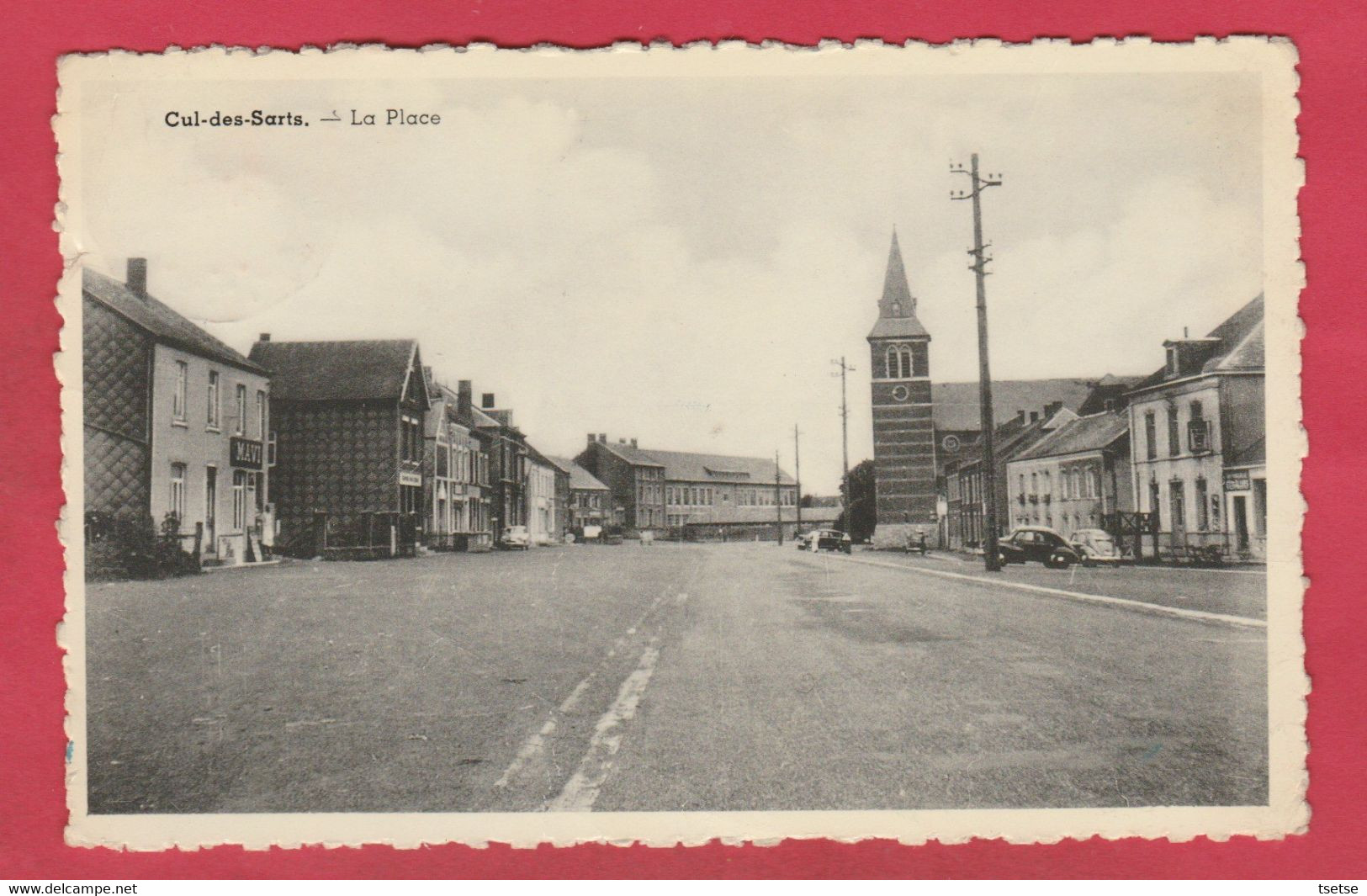 Cul-des-Sarts - La Place - 1957 ( Voir Verso ) - Cul-des-Sarts