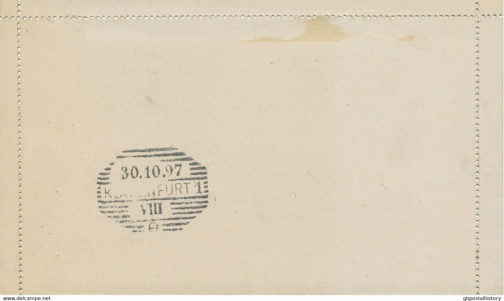 FIUME 1897 VFU Hungarian Postal Stationery Lettercard 5Kr To Countess Von Dubsky - Fiume