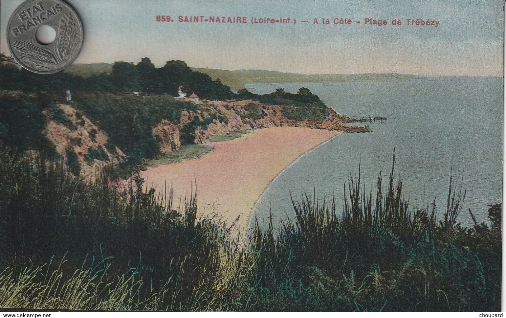 44 -Très Belle Carte Postale Ancienne De SAINT NAZAIRE La Cote - Saint Nazaire