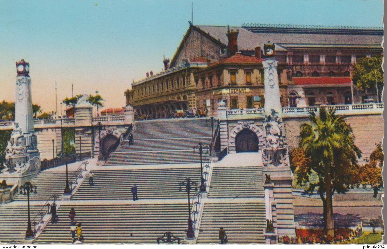 MARSEILLE - ESCALIER DE LA GARE SAINT CHARLES - Quartier De La Gare, Belle De Mai, Plombières