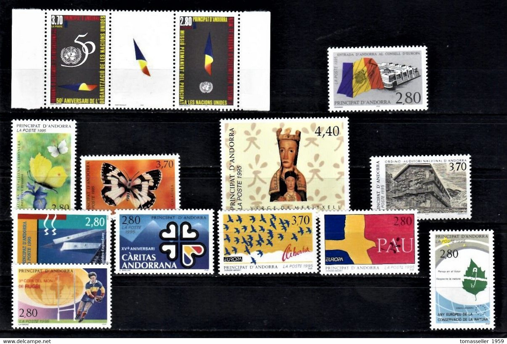 French Andorra 15!!! Years (1993-2007) Sets.Almost 150 Issues.MNH - Otros & Sin Clasificación