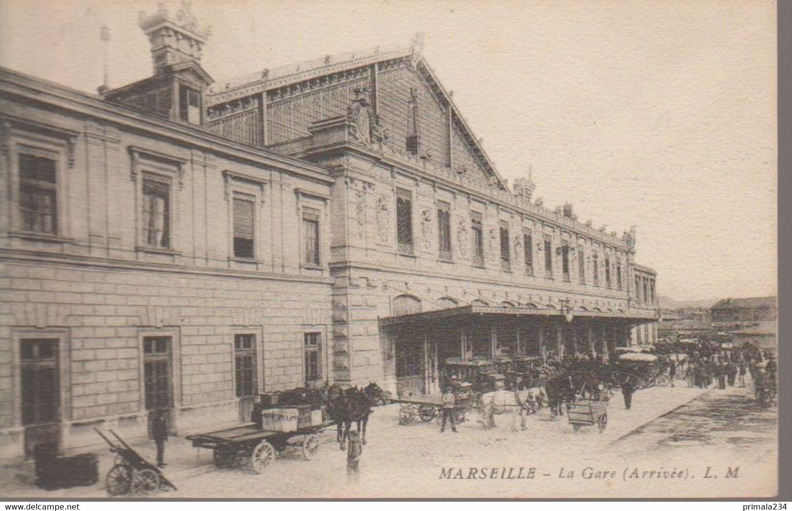 MARSEILLE -  LA GARE SAINT CHARLES - Quartier De La Gare, Belle De Mai, Plombières