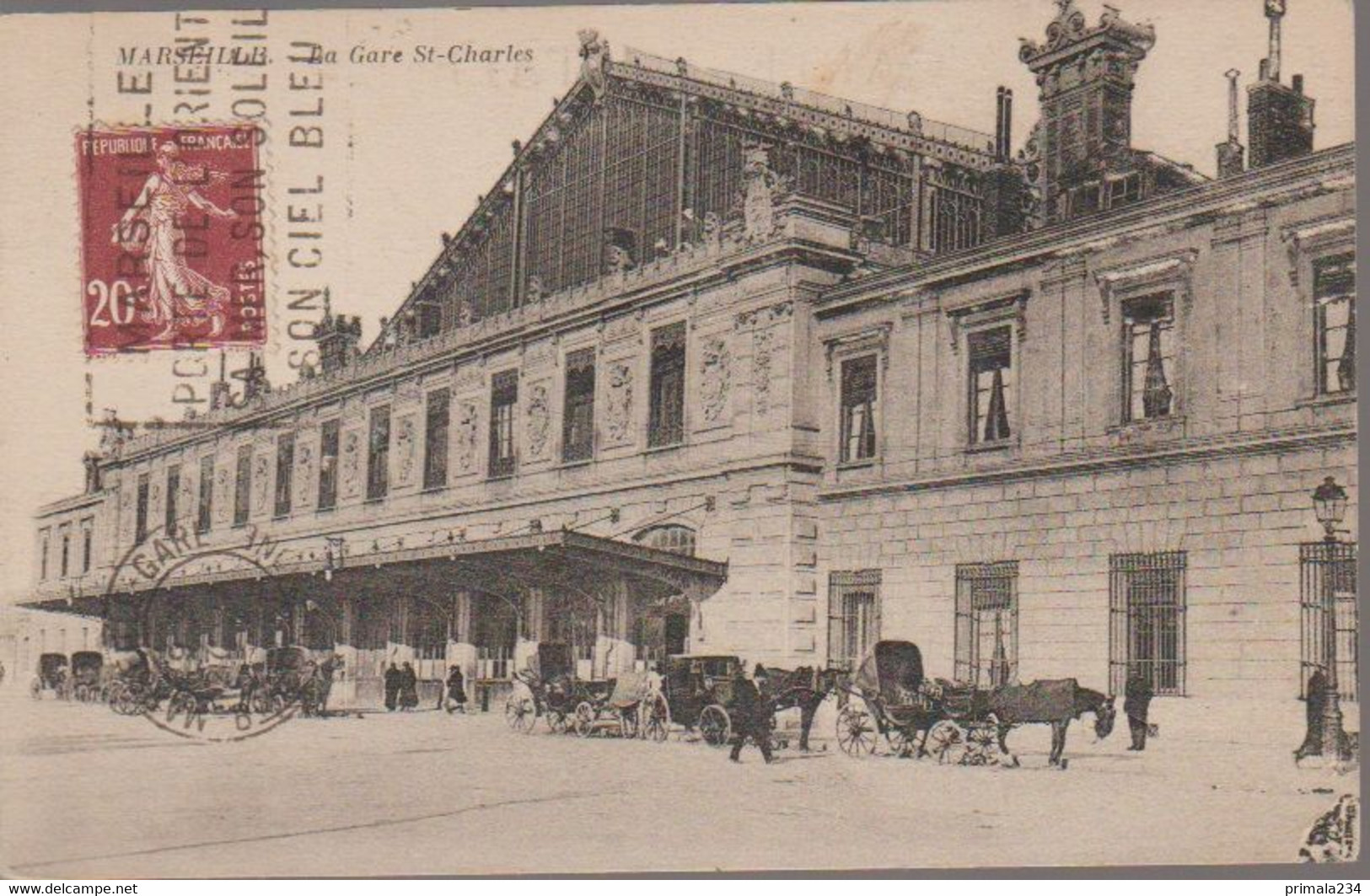 MARSEILLE -  LA GARE SAINT CHARLES - Station Area, Belle De Mai, Plombières