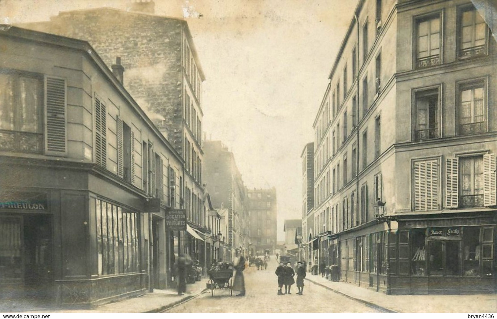 PARIS XIV°- RUE VANDAMME - BOULANGERIE LANCELIN - CARTE PHOTO Pour BON à TIRER - ARCHIVE EDITEUR PHOTOGRAPHE BOUCHETAL - Arrondissement: 14