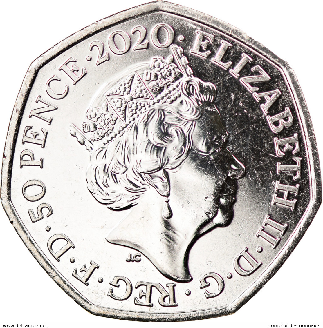 Monnaie, Gibraltar, 50 Pence, 2020, Brexit, SPL, Copper-nickel - Gibraltar
