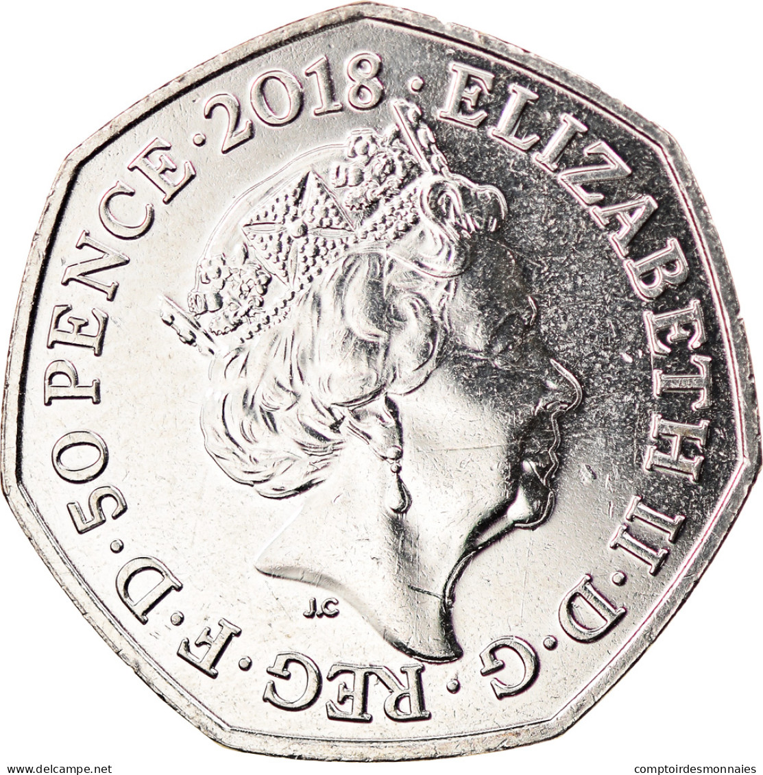 Monnaie, Gibraltar, 50 Pence, 2018, Le Tailleur De Gloucester, SPL - Gibraltar