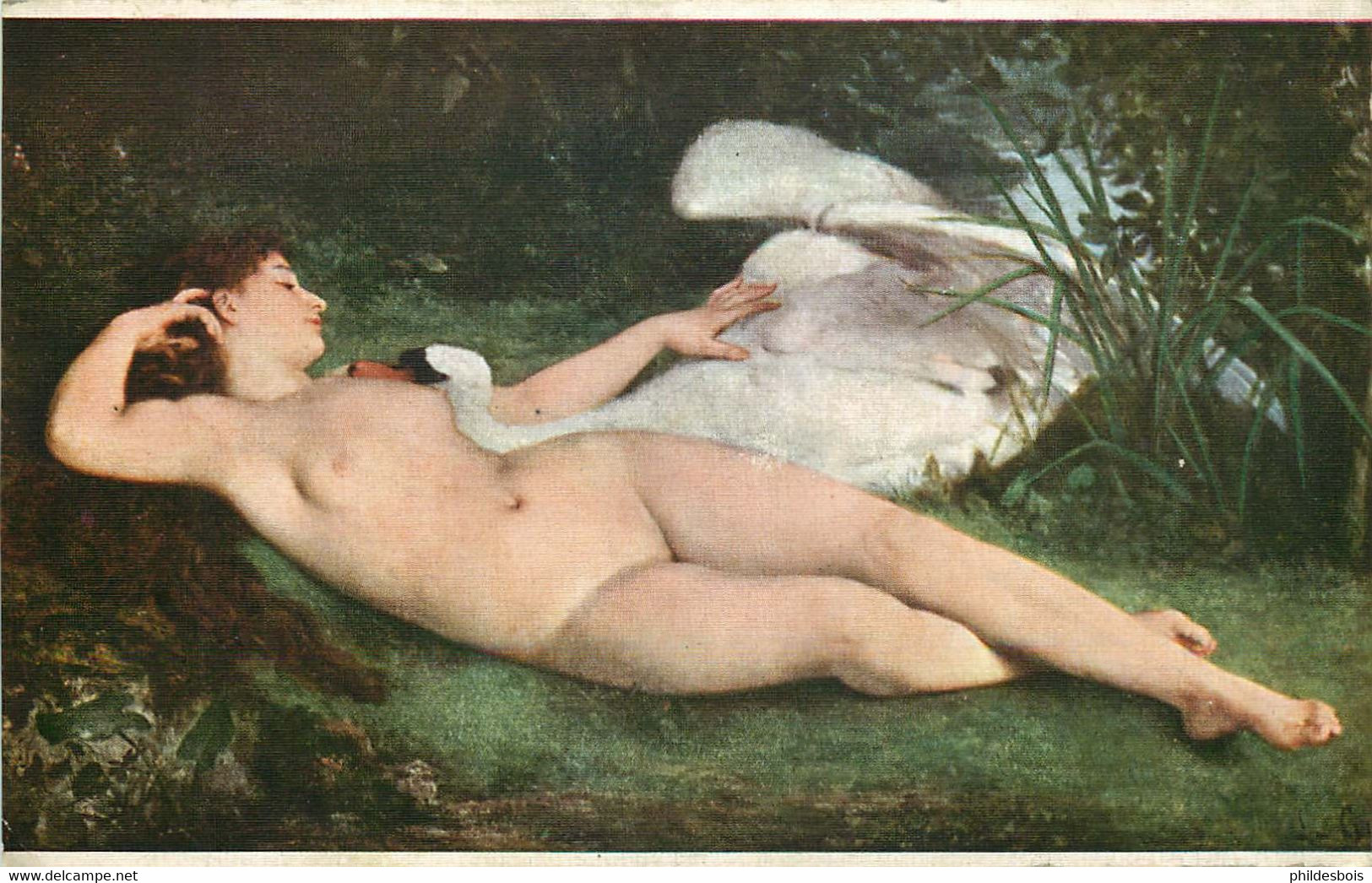 SALON DE PARIS  (édition LAPINA  )  LEDA Femme - Musées