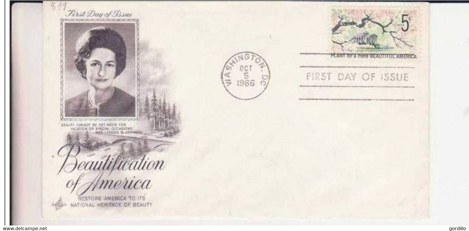 FDC  USA  Beaytification Of America. 1966. - 1961-1970