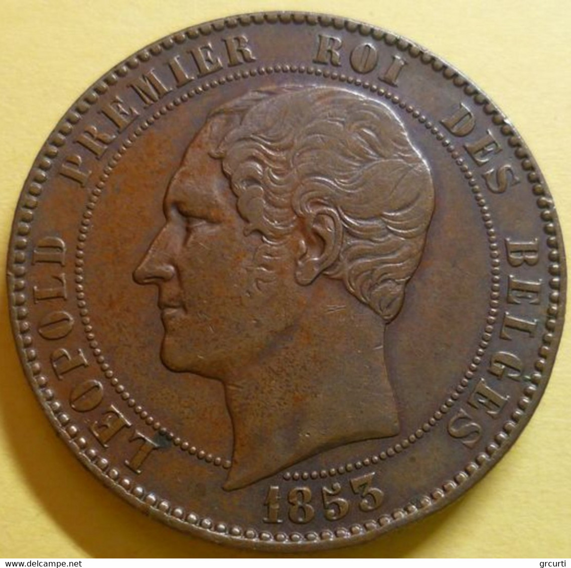 Belgio - 10 Centesimi 1853 - Royal Wedding -  X# 1.1 Previous KM.19/M5.1 - MorinM.3a - 10 Cent