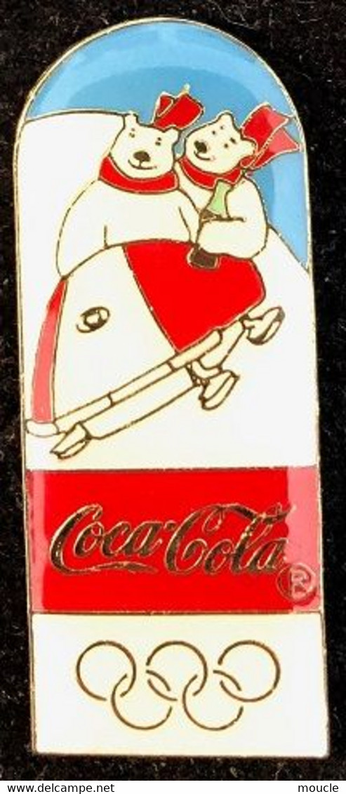 JEUX OLYMPIQUES - COCA COLA - OURS EN BOB - BOBSLEIGH - BOISSON - HIVER - NEIGE -   (16) - Olympische Spiele