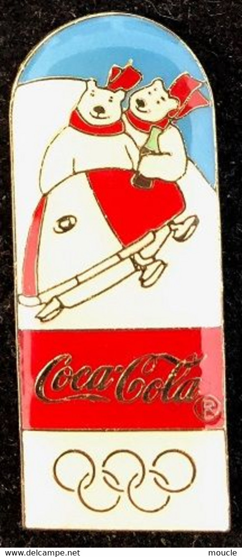 JEUX OLYMPIQUES - COCA COLA - OURS EN BOB - BOBSLEIGH - BOISSON - HIVER - NEIGE -   (16) - Jeux Olympiques