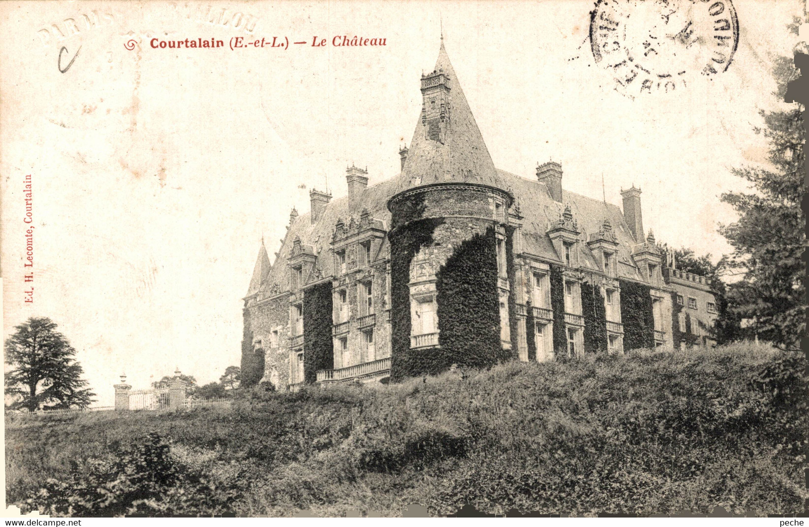 N°78904 -cpa Courtalain -le Château- - Courtalain