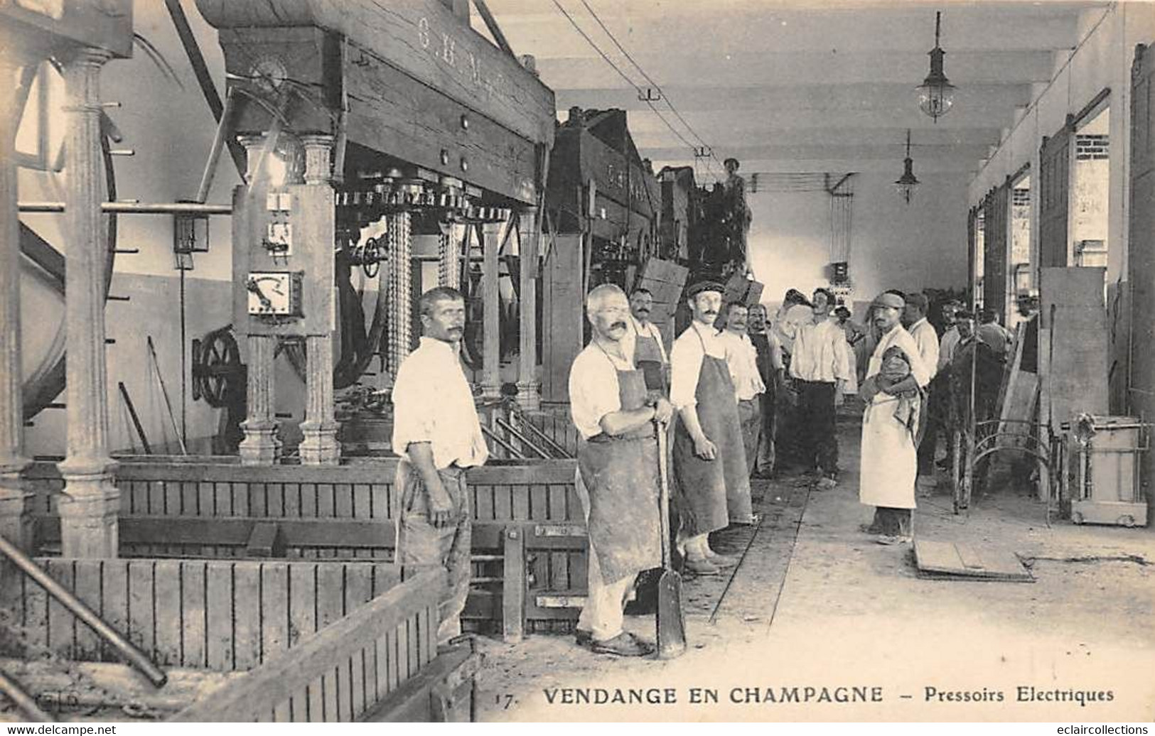 Divers . Non Classés    51     Vendange En Champagne    Pressoir électrique    (voir Scan) - Sonstige & Ohne Zuordnung