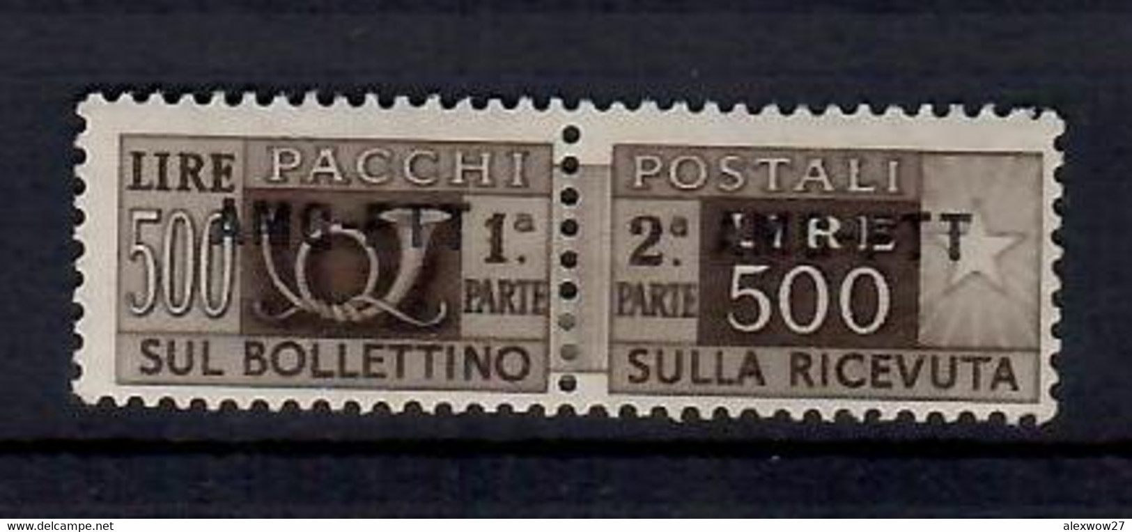 Trieste A 1949/53 Pacchi Postali ( PP24/25) - *MH - Pacchi Postali/in Concessione