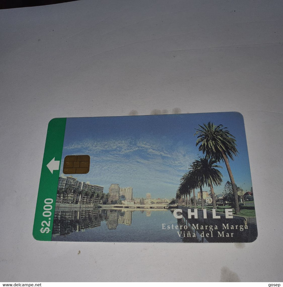 Chile-(cl-ctc-0044)-estero Marga2-(123)-($2.000)-(2CTCA0092011)-(4/1998)-(50.000)-used Card+1card Prepiad Free - Chile