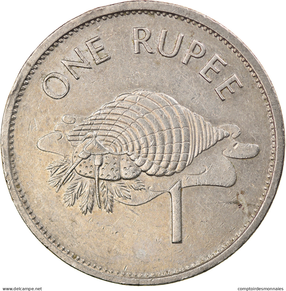 Monnaie, Seychelles, Rupee, 1997, British Royal Mint, TB+, Copper-nickel - Seychelles