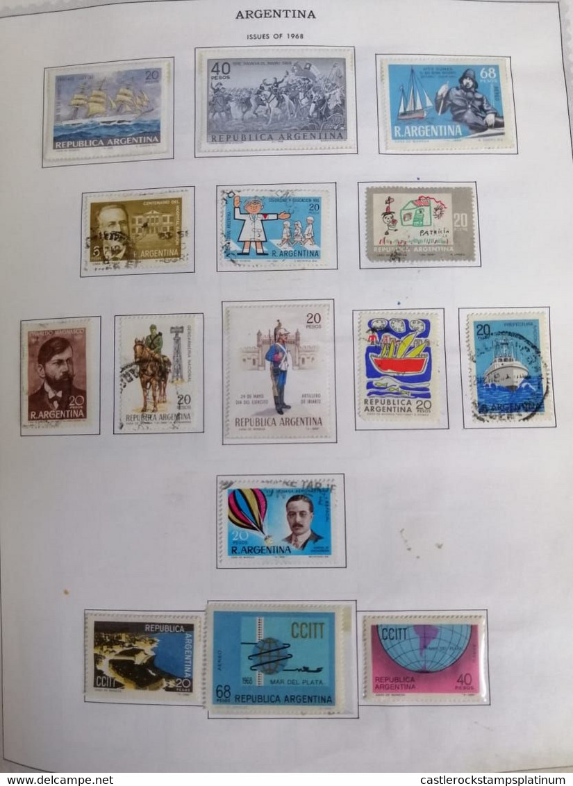 A) 1968, ARGENTINA, MARINE DAY, BATTLE OF MAIPÚ, SOLITAIRE NAVIGATOR VITU DUMAS, AIRMAIL, RAWSON HOSPITAL CENTENARY - Cartas & Documentos